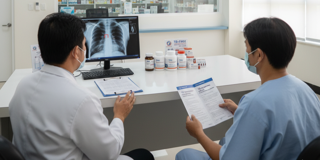 TB Consultation & Medicines Image